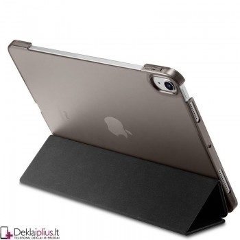 Spigen Smart Fold dirbtinės odos dėklas - juodas.(Apple Ipad Air 10.9 (2020)/Air 10.9 (2022)